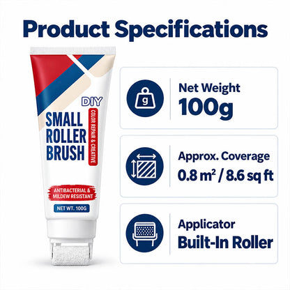 🥳 HOT SALE 2026 🥳 💞 50,000+ SOLD! ✨🔥Cavunera™ Waterproof Wall Repair Paste with Integrated Small Roller Brush