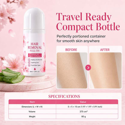 🔥🥳 HOT SALE 2026 🥳 💞 50,000+ SOLD!Gentle Smooth Roll-On Body Hair Removal