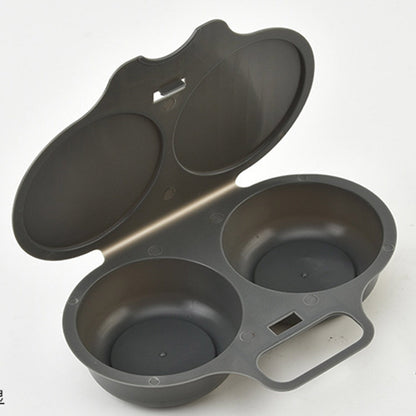 Microwave Egg Poacher ! Dual‑cavity, non‑stick & easy clean. Healthier than frying – stock up & save! 🏠✅ (offer)