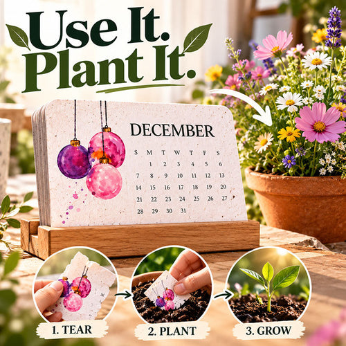 🌱 2027 Plantable Calendar – Use It. Plant It. Watch It Grow.☀（offer）