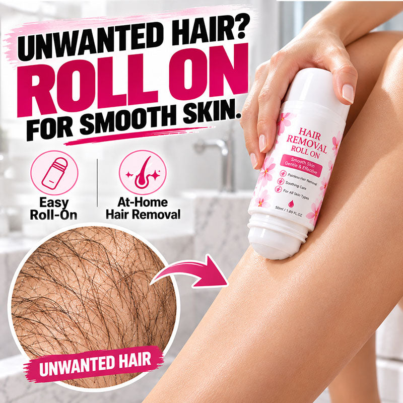 🔥🥳 HOT SALE 2026 🥳 💞 50,000+ SOLD!Gentle Smooth Roll-On Body Hair Removal