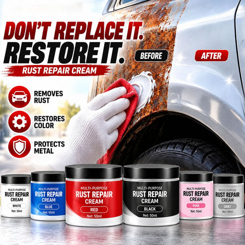 🥳2026 HOT SALE🥳💞50K+ SOLD! Multi-Purpose Rust Repair Cream for Cars & Household Metal