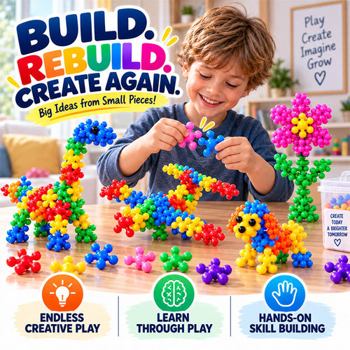 ⏳Limited-time 50% off⏰New Creative Design Blocks & Model Educational Building Toys🎇