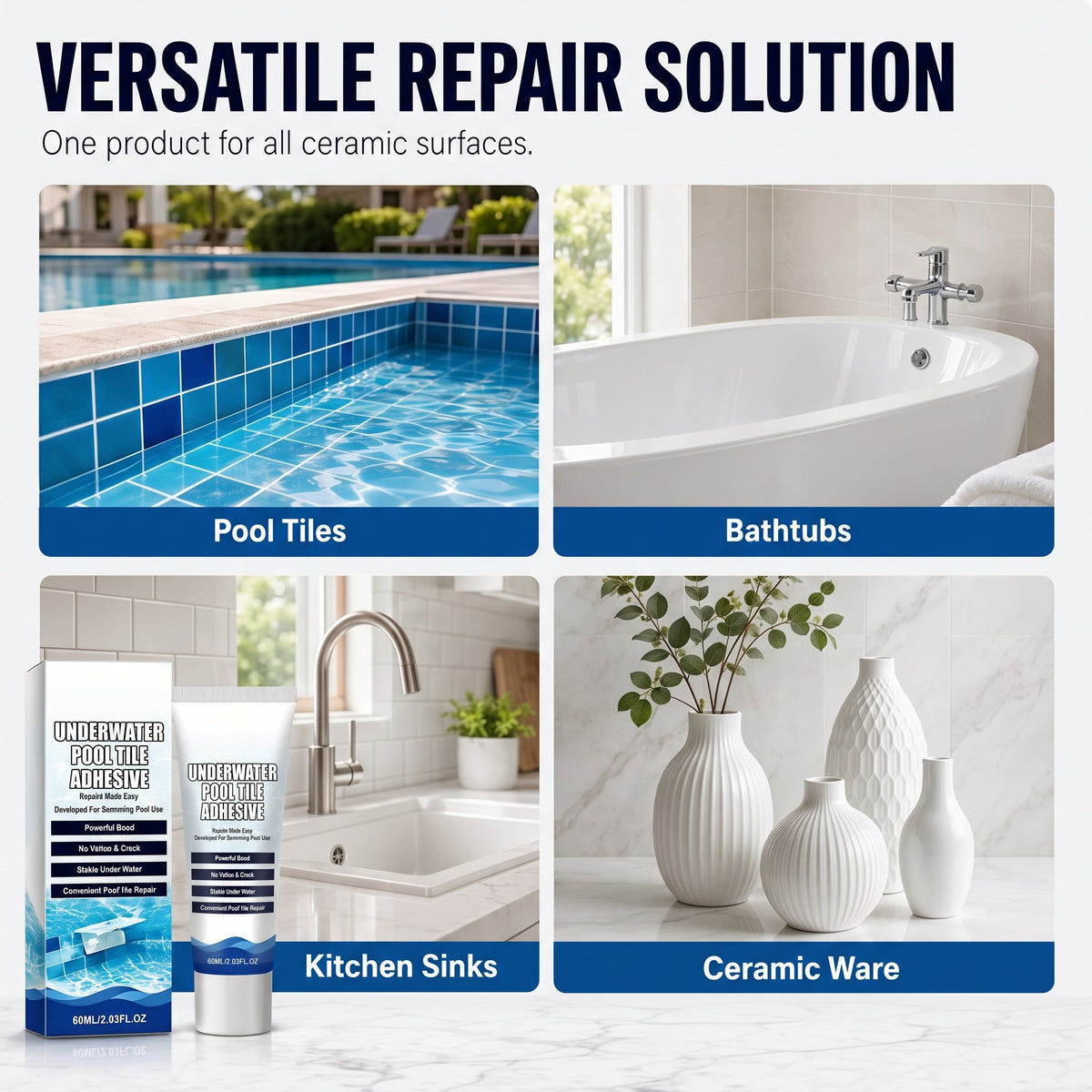High Strength Underwater Pool Tile Adhesive (offer)