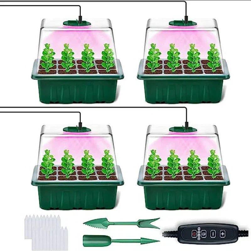 🔥🥳 HOT SALE 2026 🥳 💞 50,000+ SOLD!🎉Seed starter trays with grow light