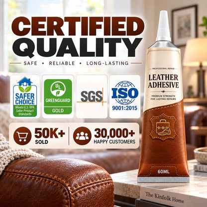 Quick-Drying Leather Adhesive – industrial-strength bond repairs sofas,(offer)