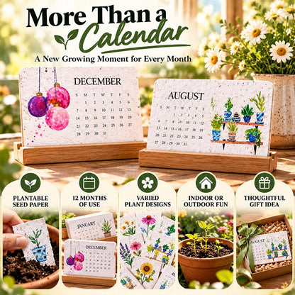 🌱 2027 Plantable Calendar – Use It. Plant It. Watch It Grow.☀（offer）