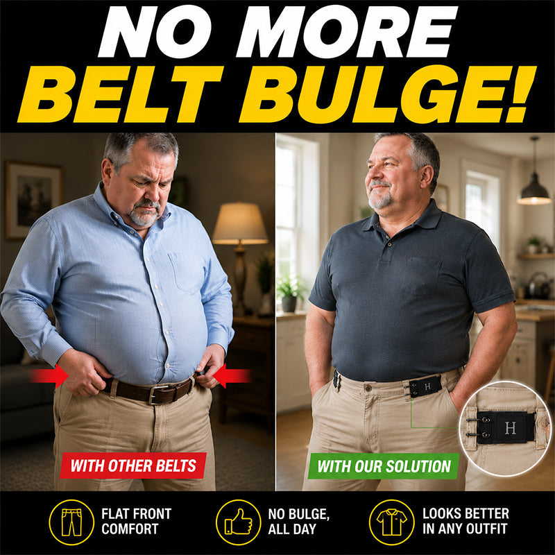 Cavunera™ No-Buckle Elastic Comfort Belt