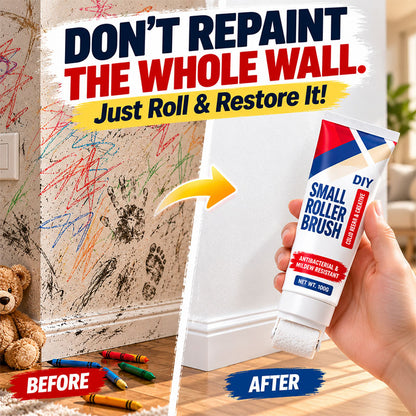 🥳 HOT SALE 2026 🥳 💞 50,000+ SOLD! ✨🔥Cavunera™ Waterproof Wall Repair Paste with Integrated Small Roller Brush