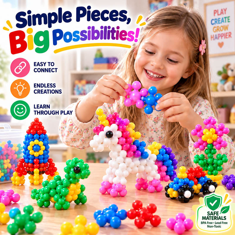 ⏳Limited-time 50% off⏰New Creative Design Blocks & Model Educational Building Toys🎇