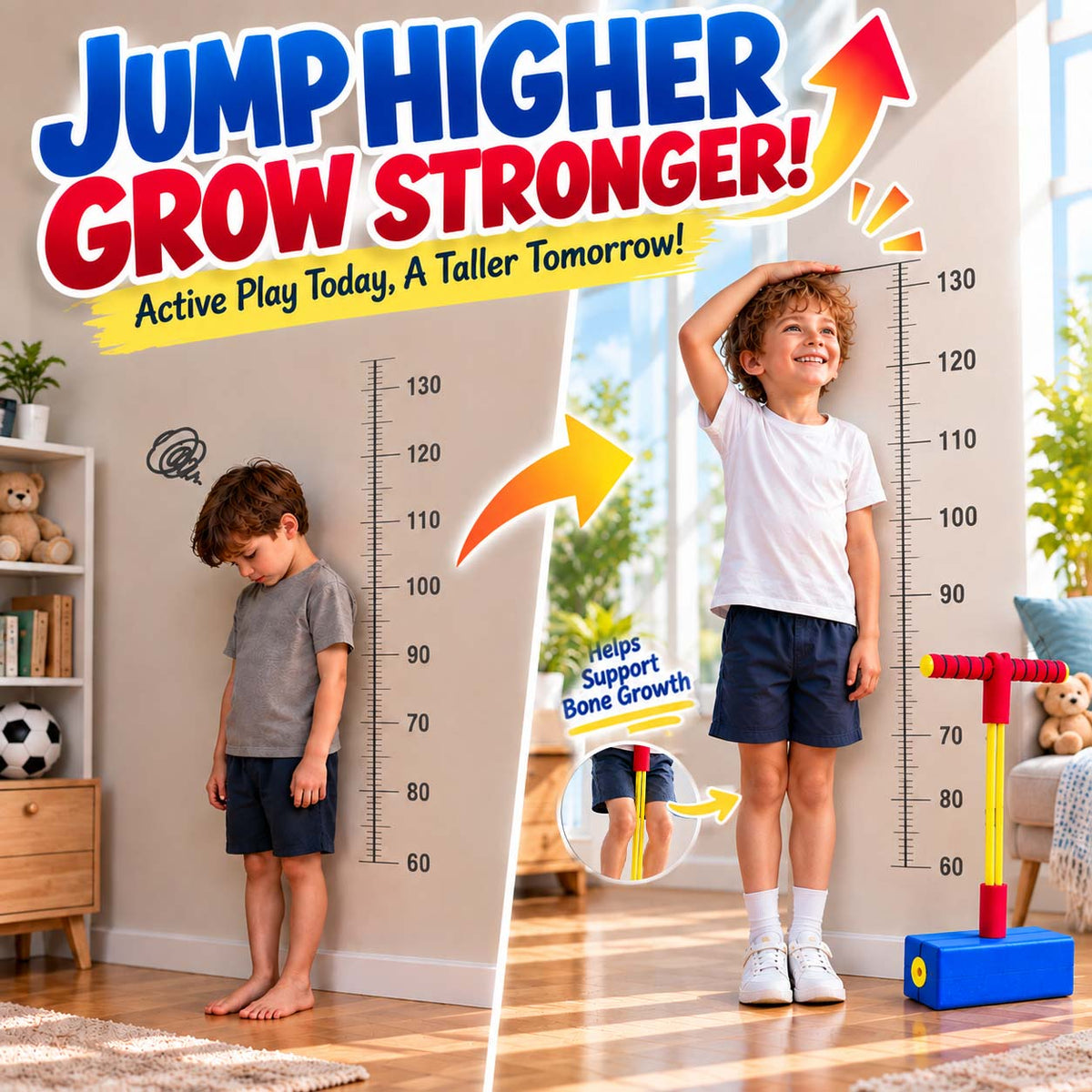 Foam Pogo Jumper: Bone Growth & Family Fun