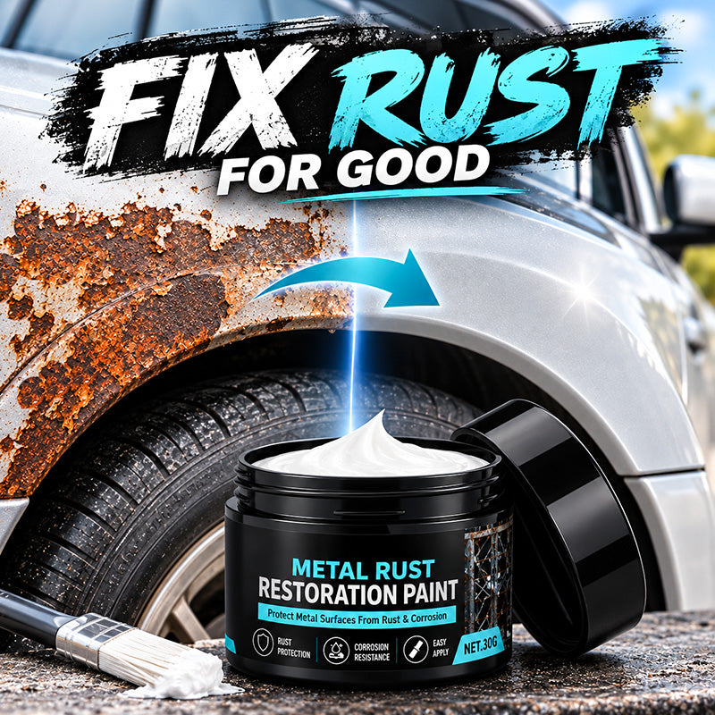 Metal Rust Protection Black Repair Paste – Restores rusty gates, railings & tools (copy)