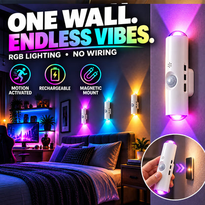 Magnetic Smart Motion Sensor RGB Mood Light