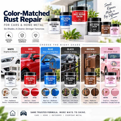 🥳2026 HOT SALE🥳💞50K+ SOLD! Multi-Purpose Rust Repair Cream for Cars & Household Metal