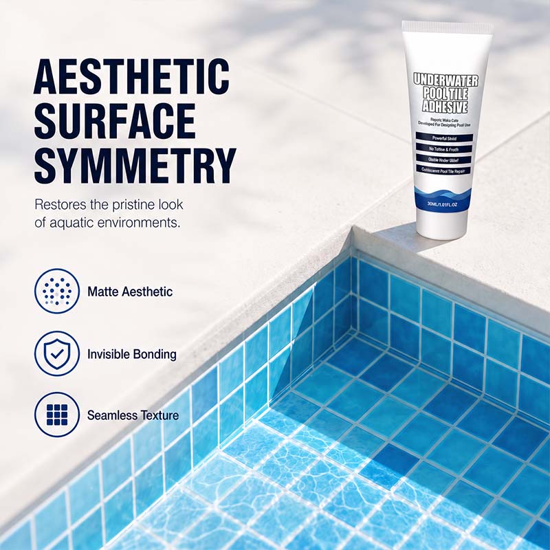 🔥🥳 HOT SALE 2026 🥳 💞 50,000+ SOLD!High Strength Underwater Pool Tile Adhesive