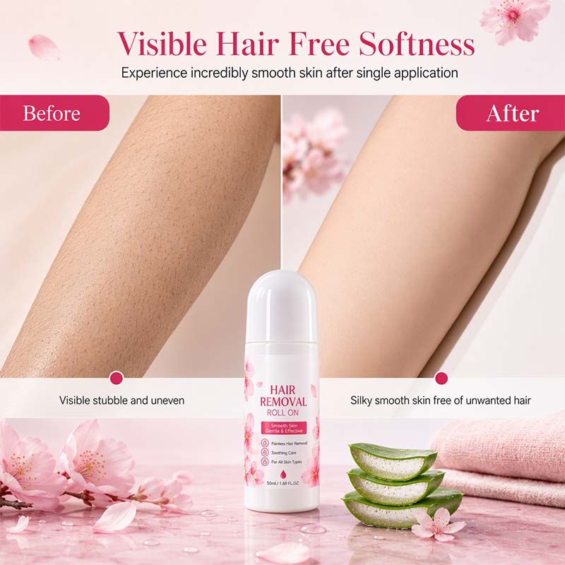 🔥🥳 HOT SALE 2026 🥳 💞 50,000+ SOLD!Gentle Smooth Roll-On Body Hair Removal