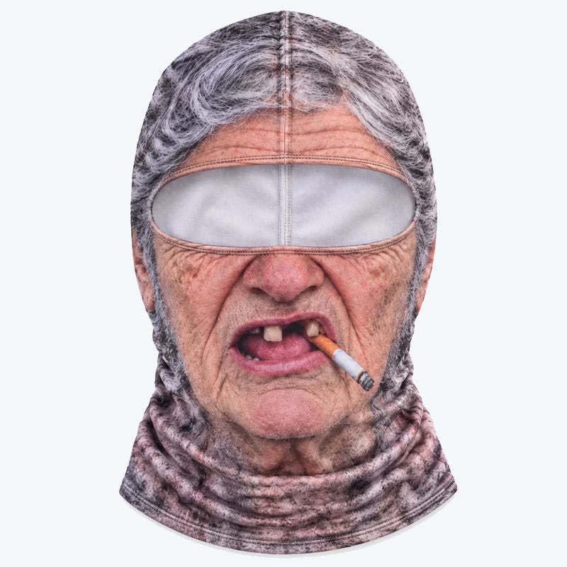 Funny Face Ski Lovers Gifts - Personalized Ski Mask (offer)