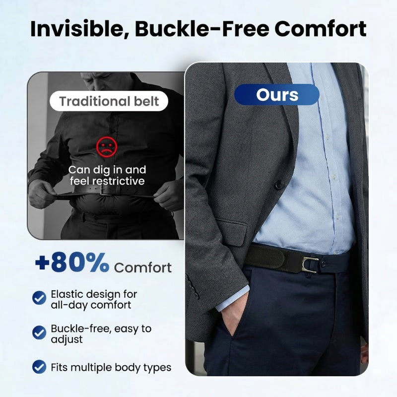 Cavunera™ No-Buckle Elastic Comfort Belt