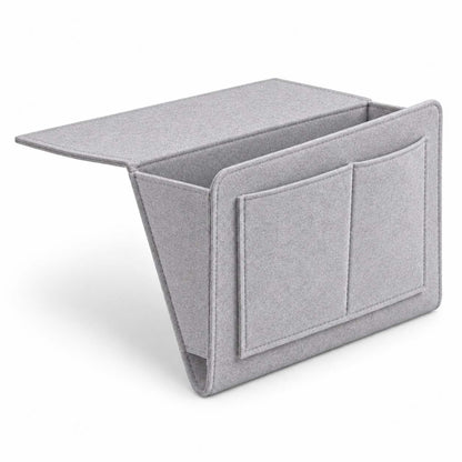 Bedside Hanging Storage Bag‑Multi‑Pocket Bed Caddy Organizer, (offer)