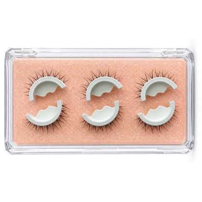 Reusable Self‑Adhesive False Eyelashes – No glue needed, just press  (offer)