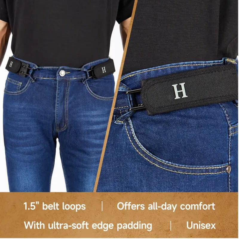 Cavunera™ No-Buckle Elastic Comfort Belt