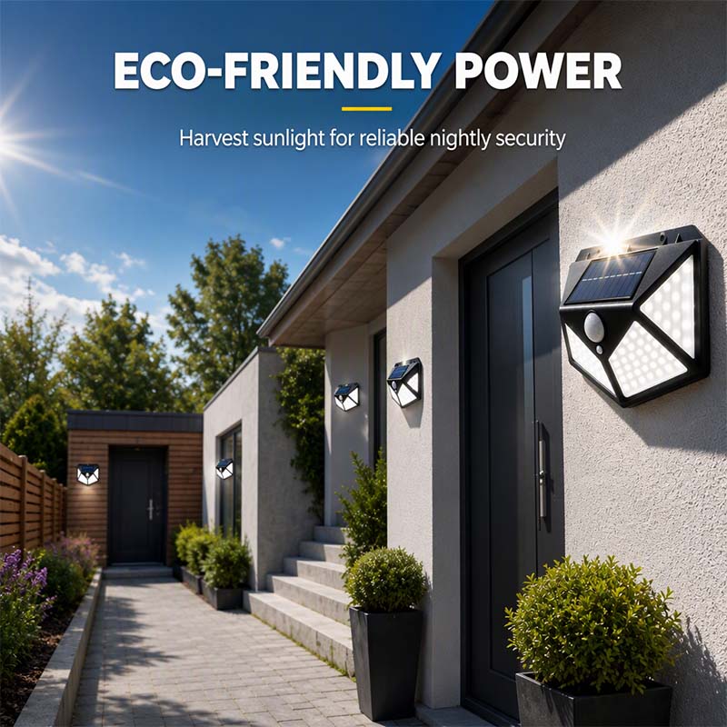 🥳2026 HOT SALE🥳💞50K+ SOLD!Motion Sensor Solar Lights – Bright Outdoor Lighting