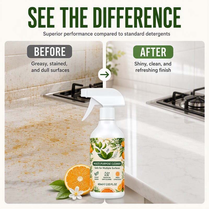 Heavy Duty Kitchen Degreaser Spray – Powerful Grease Remover For Home Cleaning (offer)