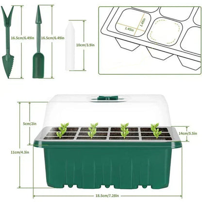🔥🥳 HOT SALE 2026 🥳 💞 50,000+ SOLD!🎉Seed starter trays with grow light