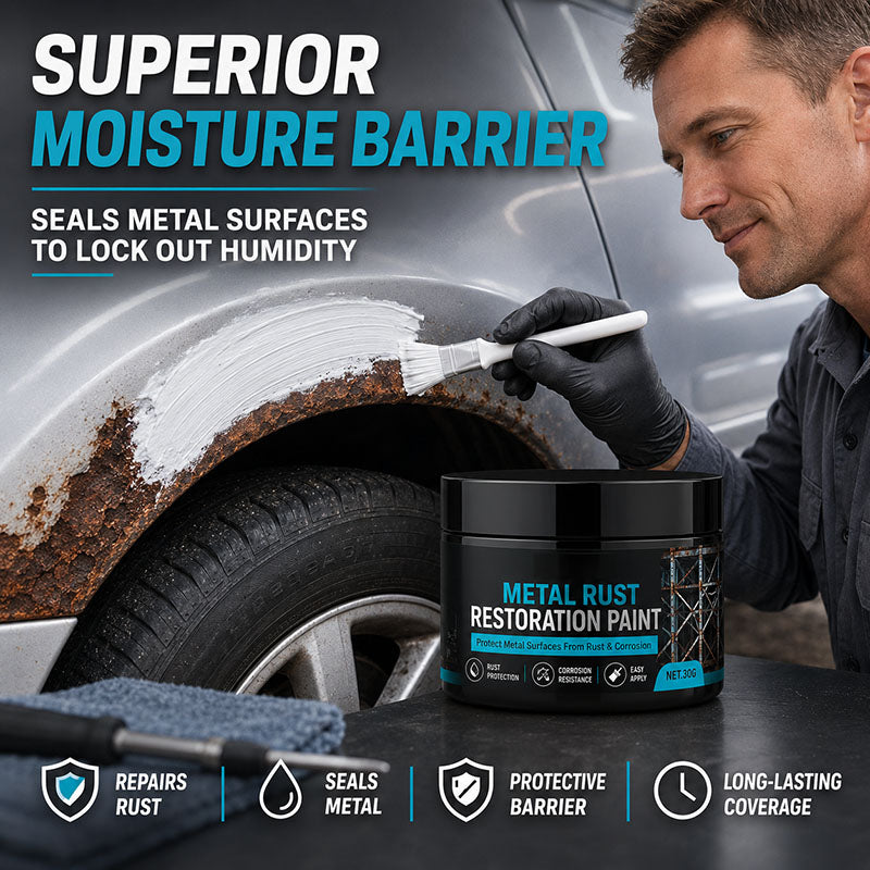 Metal Rust Protection Black Repair Paste – Restores rusty gates, railings & tools (copy)