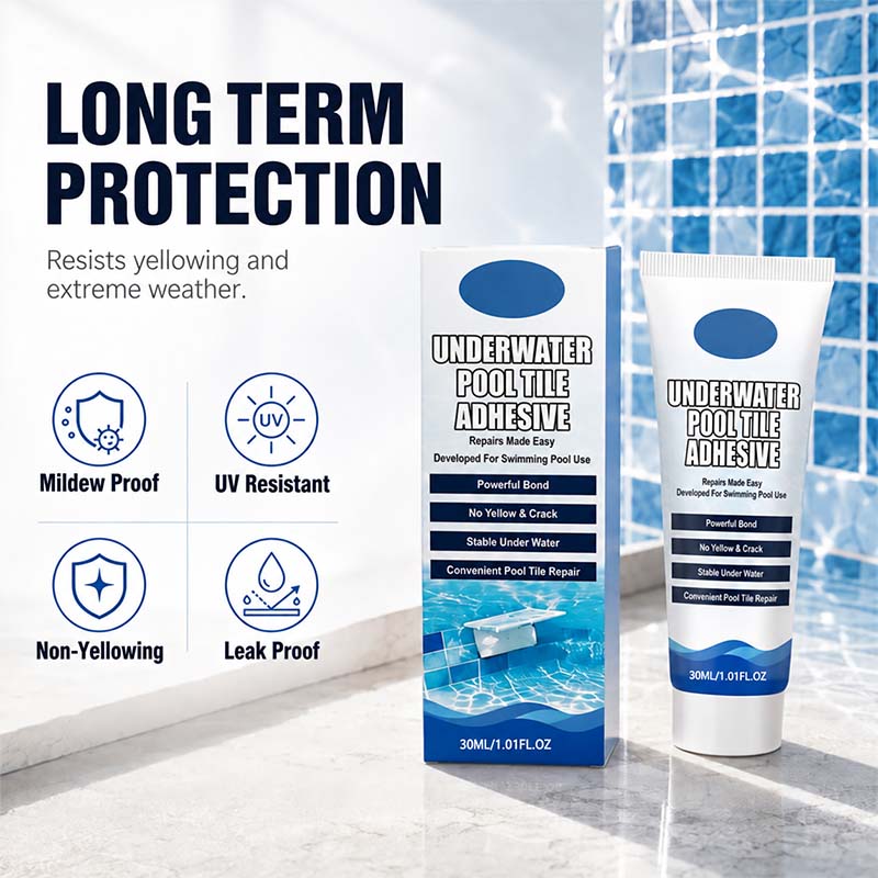 🔥🥳 HOT SALE 2026 🥳 💞 50,000+ SOLD!High Strength Underwater Pool Tile Adhesive