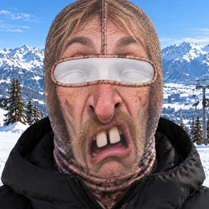 Funny Face Ski Lovers Gifts - Personalized Ski Mask (offer)