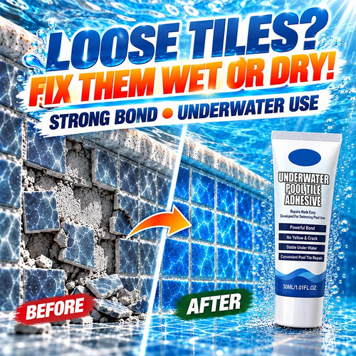 🔥🥳 HOT SALE 2026 🥳 💞 50,000+ SOLD!High Strength Underwater Pool Tile Adhesive