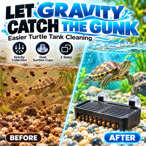Turtle Tank Poop Collector & Aquarium Waste Cleaner