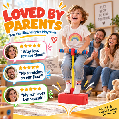 Foam Pogo Jumper: Bone Growth & Family Fun