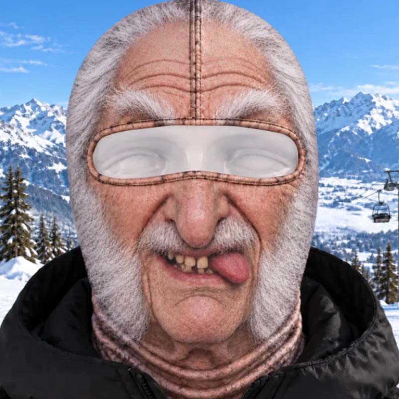 Funny Face Ski Lovers Gifts - Personalized Ski Mask (offer)