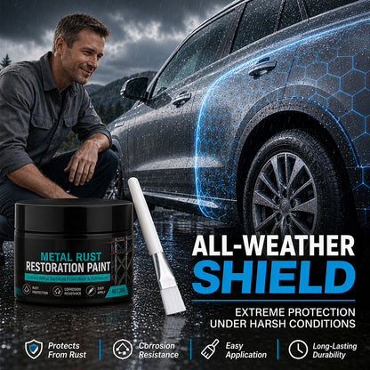 Metal Rust Protection Black Repair Paste – Restores rusty gates, railings & tools (copy)