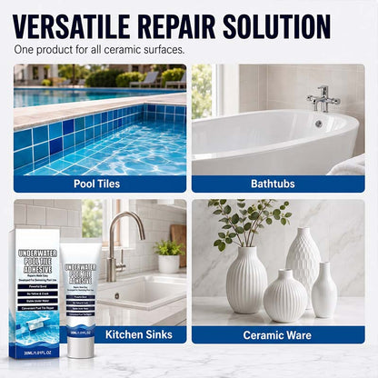 🔥🥳 HOT SALE 2026 🥳 💞 50,000+ SOLD!High Strength Underwater Pool Tile Adhesive