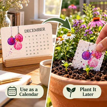 🌱 2027 Plantable Calendar – Use It. Plant It. Watch It Grow.☀（offer）