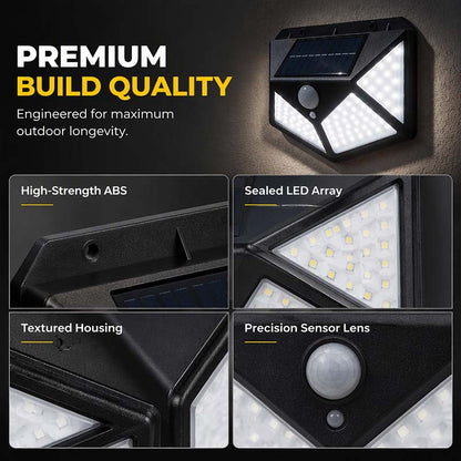 🥳2026 HOT SALE🥳💞50K+ SOLD!Motion Sensor Solar Lights – Bright Outdoor Lighting