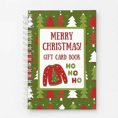 🎄🎁Christmas Sale 70% OFF!🎅DIY Spiral-Bound Christmas Gift Card Album with Surprise Pages👍