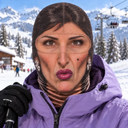Funny Face Ski Lovers Gifts - Personalized Ski Mask (offer)