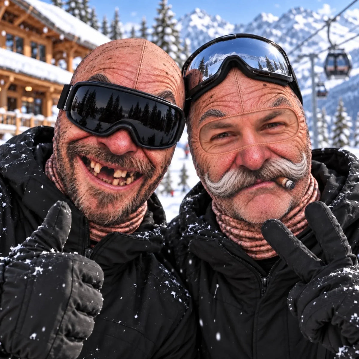 Funny Face Ski Lovers Gifts - Personalized Ski Mask (offer)