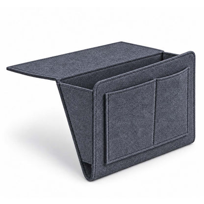 Bedside Hanging Storage Bag‑Multi‑Pocket Bed Caddy Organizer, (offer)