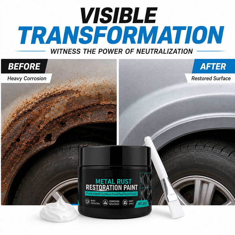 Metal Rust Protection Black Repair Paste – Restores rusty gates, railings & tools (copy)