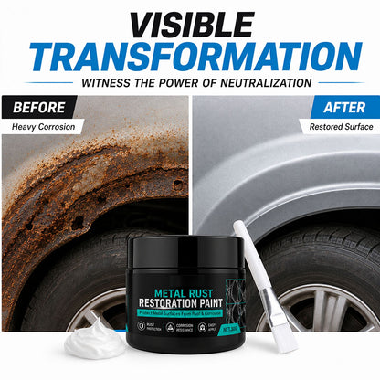 Metal Rust Protection Black Repair Paste – Restores rusty gates, railings & tools (copy)