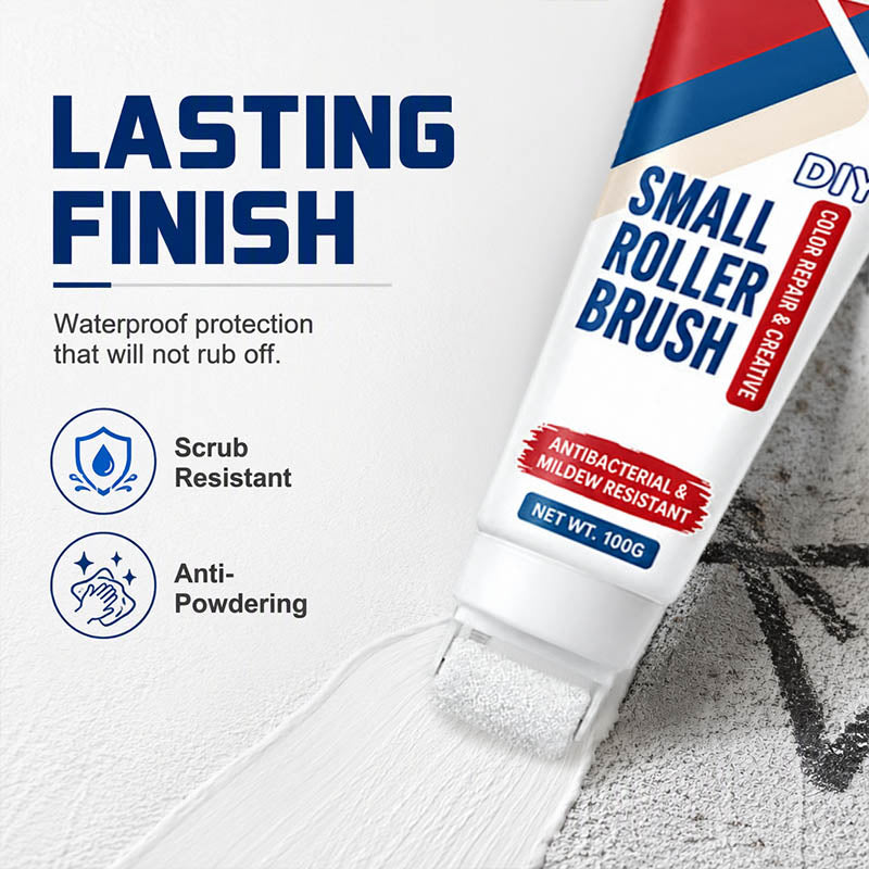 🥳 HOT SALE 2026 🥳 💞 50,000+ SOLD! ✨🔥Cavunera™ Waterproof Wall Repair Paste with Integrated Small Roller Brush