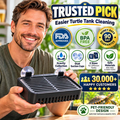 Turtle Tank Poop Collector & Aquarium Waste Cleaner