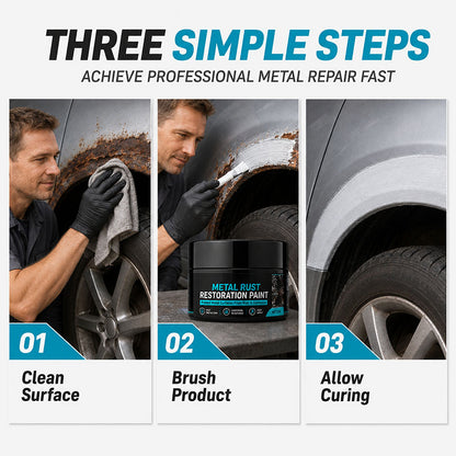 Metal Rust Protection Black Repair Paste – Restores rusty gates, railings & tools (copy)