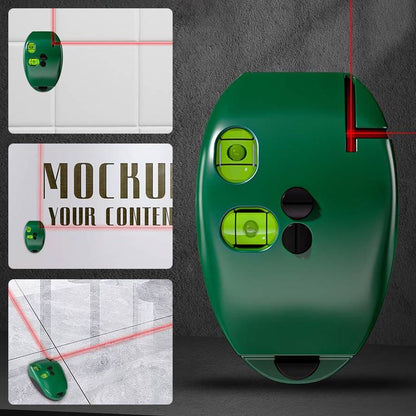 🔴90° Right Angle Laser Level – Infrared Precision Laser Line Tool, Bright Visible Beam (offer)