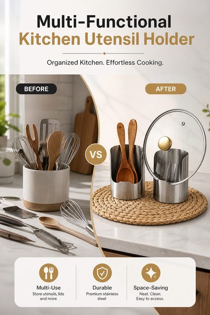 🔥Limited Time 50% Off✨Multi-Functional Kitchen Utensil Holder (offer)